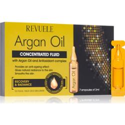 Revuele Ampoules Argan Oil Concentrated Fluid skoncentrowane serum do twarzy do twarzy, szyi i dekoltu 7x2 ml