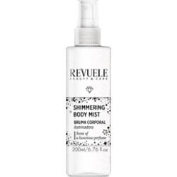 Revuele Shimmering Body Mist mgiełka rozświetlająca do ciała odcień Silver 200 ml