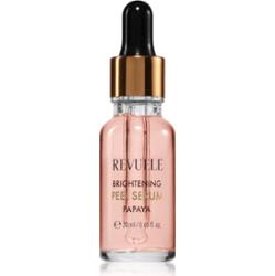 Revuele Brightening Papaya Peel Serum serum wygładzająco-złuszczające z efektem rozjaśniającym 20 ml