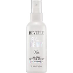 Revuele Makeup Setting Spray Fix And Dewy spray utrwalający makijaż z efektem rozjaśniającym 120 ml