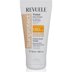 Revuele Sunprotect Tinted Face Cream tonujący krem ochronny SPF 50+ odcień Light Tint 50 ml