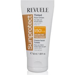 Revuele Sunprotect Tinted Face Cream tonujący krem ochronny SPF 50+ odcień Golden Tint 50 ml