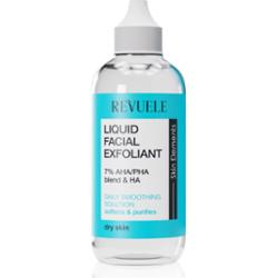 Revuele Liquid Facial Exfoliant 7% AHA/PHA blend + HA serum peelingujące o działaniu złuszczającym do skóry suchej 125 ml
