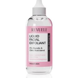 Revuele Liquid Facial Exfoliant 5% Glycolic + Citric Acid blend serum peelingujące o działaniu złuszczającym do skóry mieszanej 125 ml