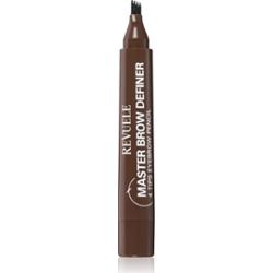 Revuele Master Brow Definer 4 Tips Eyebrow Pencil precyzyjna kredka do brwi odcień Medium 2.2 ml