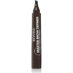 Revuele Master Brow Definer 4 Tips Eyebrow Pencil precyzyjna kredka do brwi odcień Dark 2.2 ml