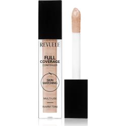 Revuele Full Coverage Concealer korektor mocno kryjący odcień Warm Tone 5 ml