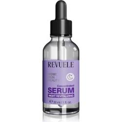 Revuele WOW! Skin Beauty Concentrated Serum Night Revitalizing serum przeciwzmarszczkowe na noc o działaniu nawilżającym 30 ml