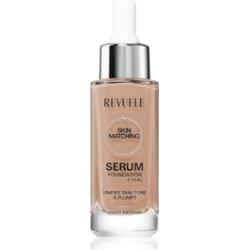 Revuele Serum Foundation [+HA] podkład nawilżający do ujednolicenia kolorytu skóry odcień Light-Medium 30 ml