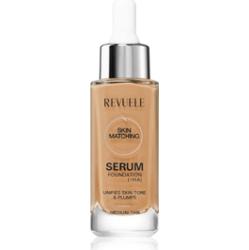 Revuele Serum Foundation [+HA] podkład nawilżający do ujednolicenia kolorytu skóry odcień Medium-Tan 30 ml