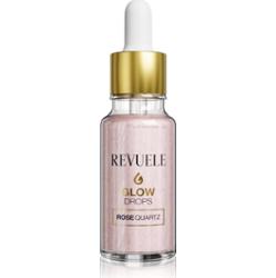 Revuele Glow Drops Rose Quartz serum rozświetlające do ciała i twarzy 20 ml