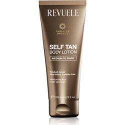 Revuele Paradise Bronze Self Tan Body Lotion mleczko samoopalające stopniowo brązujące odcień Medium To Dark 200 ml