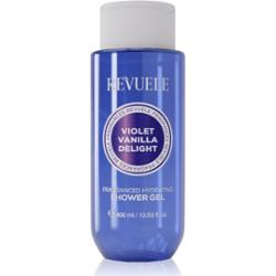 Revuele Violet Vanilla Delight Fragranced Hydrating Shower Gel perfumowany żel pod prysznic o działaniu nawilżającym dla kobiet 400 ml