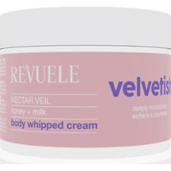 Revuele Velvetish Nectar Veil Body Whipped Cream nawilżający krem do ciała Honey + Milk 300 ml