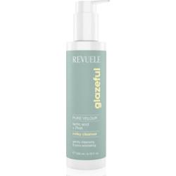 Revuele Glazeful Milky Cleanser Pure Velour delikatne mleczko oczyszczające z efektem złuszczającym 200 ml