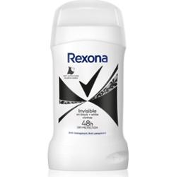 Rexona Invisible Black and White antyperspirant w sztyfcie przeciwko białym i żółtym śladom 50 ml