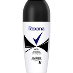 Rexona Invisible Black and White dezodorant roll-on przeciwko białym i żółtym śladom 50 ml
