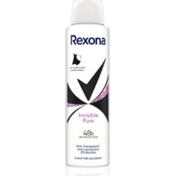 Rexona Invisible Pure dezodorant w sprayu przeciwko białym i żółtym śladom 150 ml