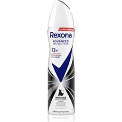Rexona Advanced Protection Invisible dezodorant w sprayu przeciwko białym i żółtym śladom 150 ml