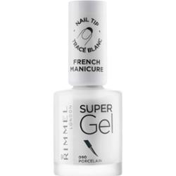 Rimmel Super Gel Step 1 lakier do francuskiego manicure odcień 090 Porcelain 12 ml