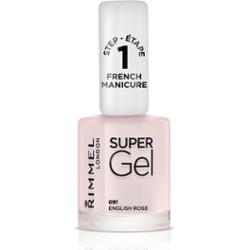 Rimmel Super Gel Step 1 lakier do francuskiego manicure odcień 091 English Rose 12 ml