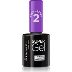 Rimmel Super Gel Step 2 Glitter lakier nawierzchniowy do paznokci zapewniający błyszczący połysk 12 ml