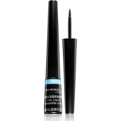 Rimmel Exaggerate Waterproof eyeliner odcień 003 Glossy Black 2,5 ml