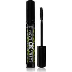 Rimmel Extra 3D Lash pogrubiający i wydłużający tusz do rzęs odcień 003 Extreme Black 8 ml