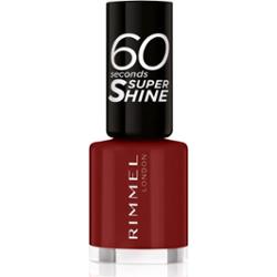 Rimmel 60 Seconds Super Shine lakier do paznokci odcień 320 Rapid Ruby 8 ml