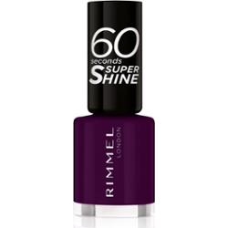 Rimmel 60 Seconds Super Shine lakier do paznokci odcień 345 Black Cherries 8 ml