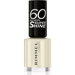Rimmel 60 Seconds Super Shine lakier do paznokci odcień 730 Silver Bullet 8 ml