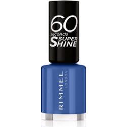 Rimmel 60 Seconds Super Shine lakier do paznokci odcień 828 Danny Boy Blue! 8 ml
