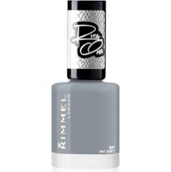 Rimmel 60 Seconds By Rita Ora szybkoschnący lakier do paznokci odcień 807 My Grey 8 ml