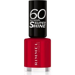 Rimmel 60 Seconds Super Shine lakier do paznokci odcień 313 Feisty Red 8 ml