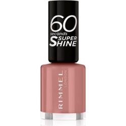 Rimmel 60 Seconds Super Shine lakier do paznokci odcień 230 Mauve To The Music 8 ml
