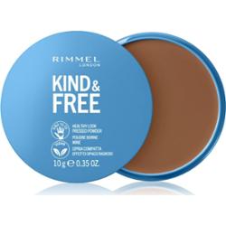 Rimmel Kind & Free Pressed Powder puder matujący odcień 50 Deep 10 g