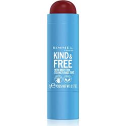 Rimmel Kind & Free wielofunkcyjny kosmetyk do makijażu oczu, ust i twarzy odcień 005 Berry Sweet 5 g