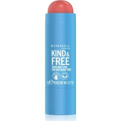 Rimmel Kind & Free wielofunkcyjny kosmetyk do makijażu oczu, ust i twarzy odcień 001 Caramel Dusk 5 g
