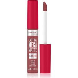 Rimmel Lasting Mega Matte lekka matowa szminka w płynie 16 godz. odcień Rose & Shine 7,4 ml