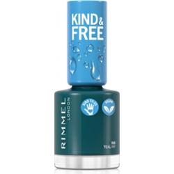 Rimmel Kind & Free lakier do paznokci odcień 168 Teal Ivy 8 ml