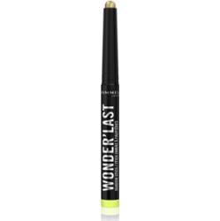 Rimmel Wonder'Last cienie do powiek w kredce odcień 008 Galactic Green 1.64 g