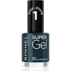 Rimmel Super Gel hybrydowy lakier do paznokci bez użycia lampy UV/LED odcień 068 Beach House Blue 12 ml