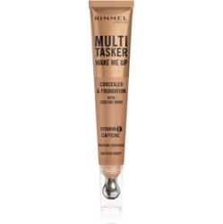 Rimmel Multi-Tasker Wake Me Up podkład i korektor z efektem rozjaśniającym odcień 65 Rose Honey 20 ml