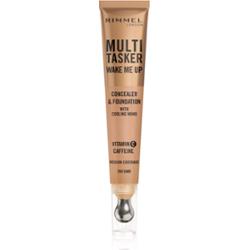 Rimmel Multi-Tasker Wake Me Up podkład i korektor z efektem rozjaśniającym odcień 50 Sand 20 ml