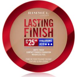 Rimmel Lasting Finish 25H puder w kompakcie SPF 20 odcień 010 Latte 7 g