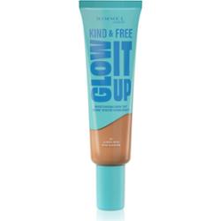 Rimmel Kind & Free Glow It Up lekki podkład nawilżający odcień 201 Classic Beige 30 ml