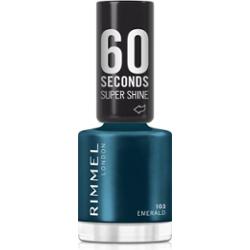 Rimmel 60 Seconds Super Shine lakier do paznokci odcień 103 Emerald 8 ml