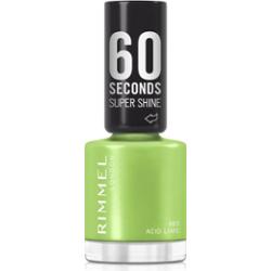 Rimmel 60 Seconds Super Shine lakier do paznokci odcień 107 Acid Lime 8 ml