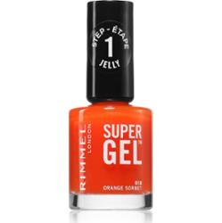 Rimmel Super Gel hybrydowy lakier do paznokci bez użycia lampy UV/LED odcień 018 Orange Sorbet 12 ml