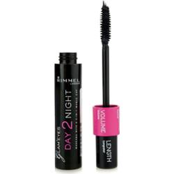 Rimmel Glam´ Eyes Day 2 Night tusz wydłużający i pogrubiający rzęsy 2 w 1 odcień 001 Black 9.5 ml